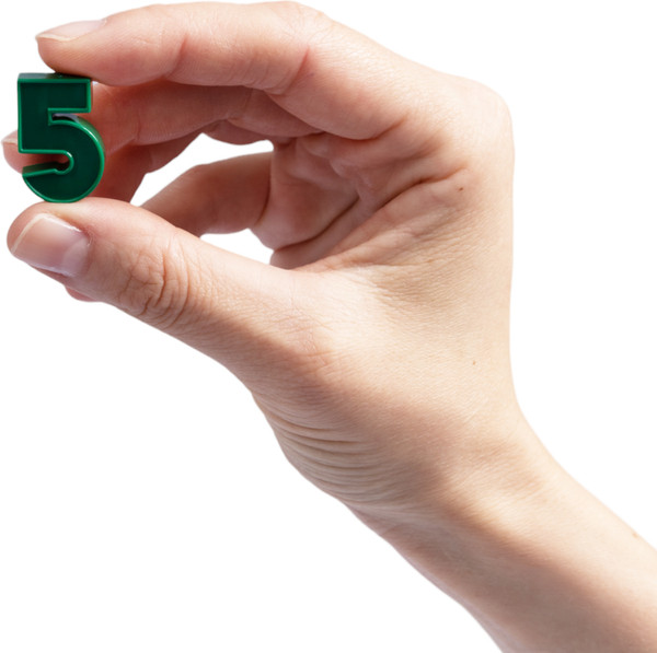 Изображение товара Развивающий игровой набор Десятое королевство Набор букв русского алфавита, цифр и знаков / 02022