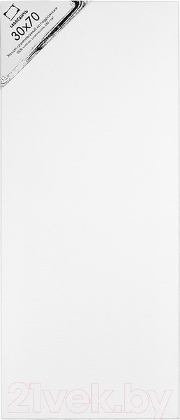 Изображение товара Холст для рисования Малевичъ На подрамнике / 233070 (30x70см, хлопок)