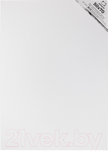 Изображение товара Холст для рисования Малевичъ На картоне / 225070 (50x70см)