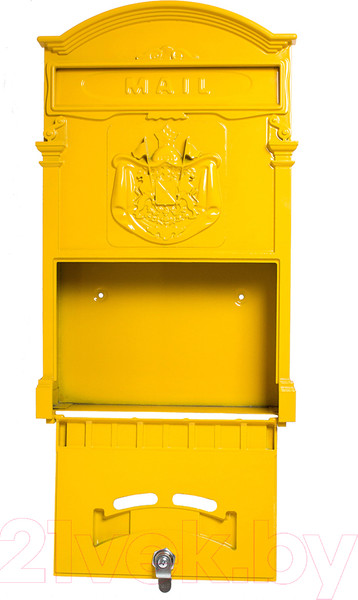 Изображение товара Почтовый ящик Аллюр №4010 (желтый)