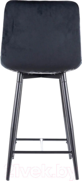 Изображение товара Стул барный Signal Chic H-2 Velvet (Bluvel 19 черный/черный)