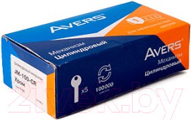 Изображение товара Цилиндровый механизм замка Avers JM-80(35C/45)-C-CR