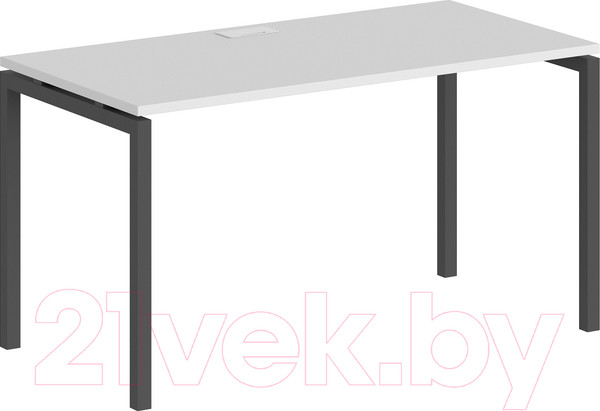 Изображение товара Письменный стол Norden 120x60x75 / SG.201.WH.44.AN (антрацит/белый)