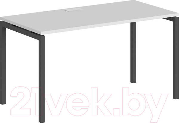 Изображение товара Письменный стол Norden 140x70x75 / SG.205.WH.44.AN (антрацит/белый)