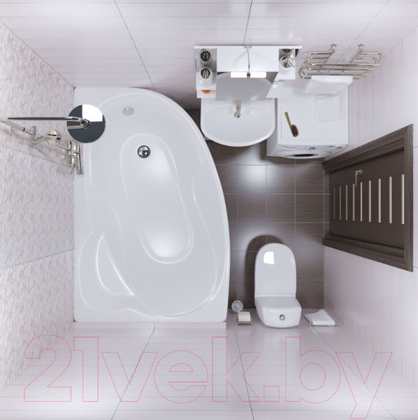 Изображение товара Ванна акриловая Triton Изабель 170x100 R