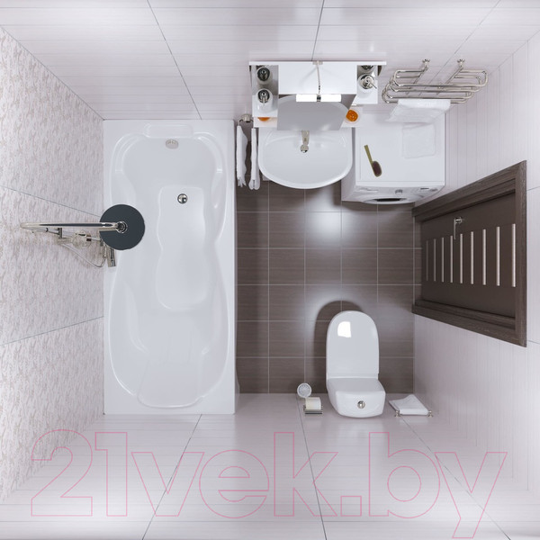 Изображение товара Ванна акриловая Triton Цезарь Экстра 180x80