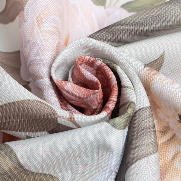 Изображение товара Комплект штор Этель Цветущий сад 9350985 (145x180, 2шт, с подхватами)