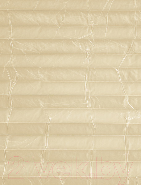 Изображение товара Штора-плиссе Delfa Basic Crush СПШ-35501 (34x160, ваниль)