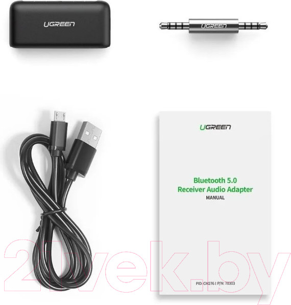 Изображение товара Bluetooth адаптер для автомобиля Ugreen CM276 / 70303