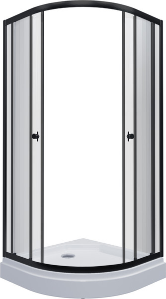 Изображение товара Душевой уголок Triton Альфа-Блэк 100х100 (с поддоном)
