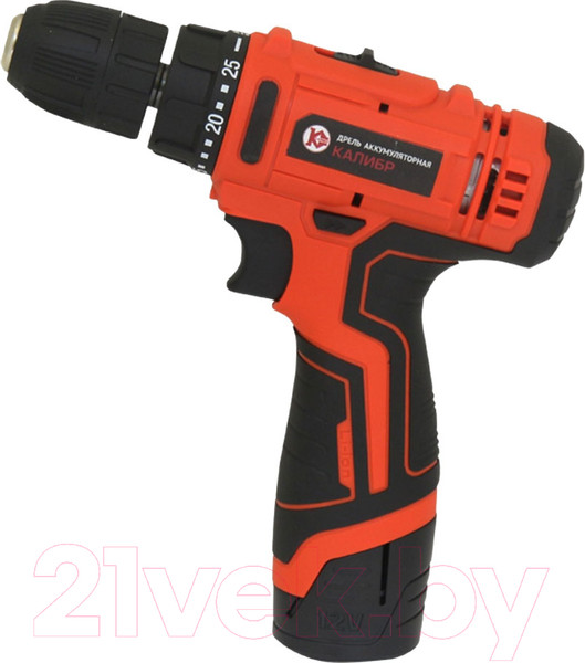 Изображение товара Аккумуляторная дрель-шуруповерт Калибр ДА-12А