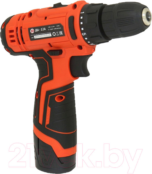 Изображение товара Аккумуляторная дрель-шуруповерт Калибр ДА-12А