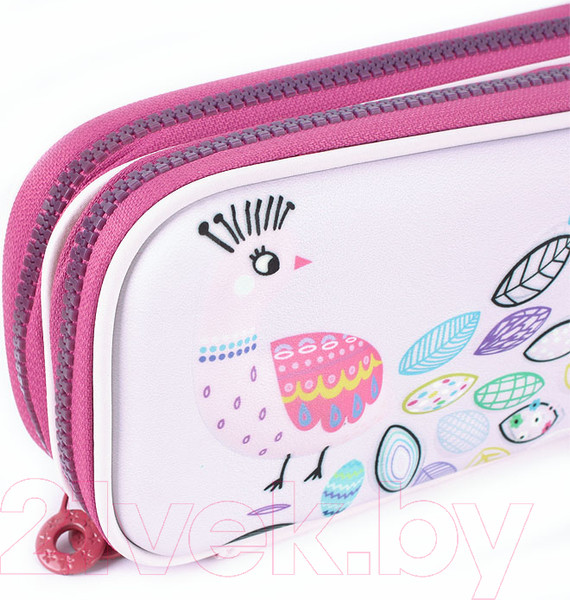 Изображение товара Пенал Darvish Peacock / DV-LCF302-21 (бледно-розовый)