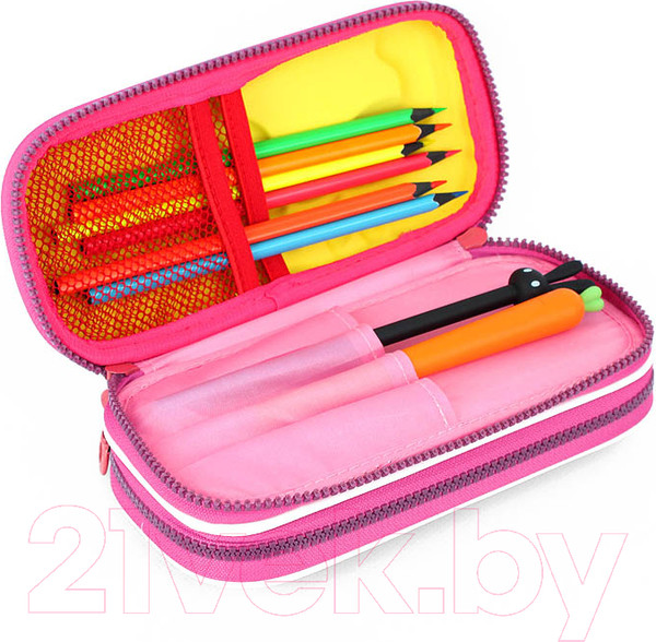 Изображение товара Пенал Darvish Peacock / DV-LCF302-23 (фиолетовый)