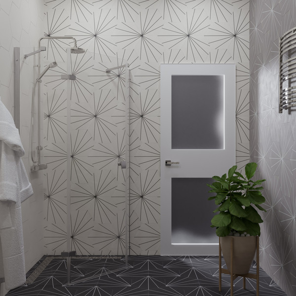 Изображение товара Душевой уголок Triton Сигма-Хром 90х90 (без поддона)