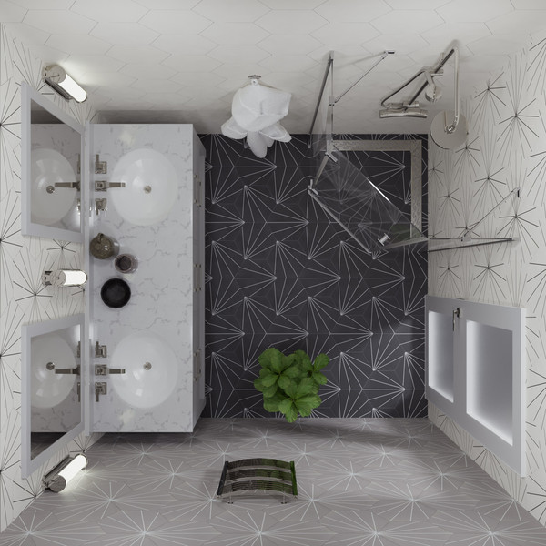 Изображение товара Душевой уголок Triton Сигма-Хром 90х90 (без поддона)