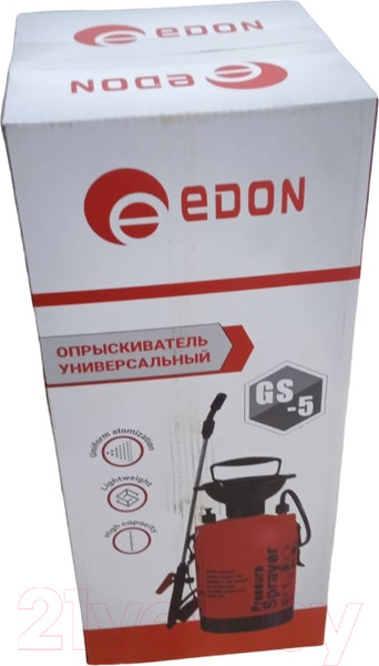 Изображение товара Опрыскиватель помповый Edon GS-5 (5л)