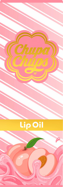 Изображение товара Масло для губ Chupa Chups Peach ухаживающее (4г)