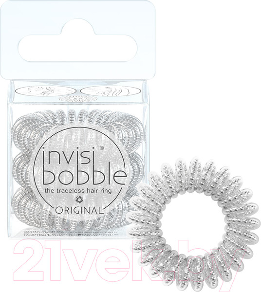 Изображение товара Набор резинок для волос Invisibobble Original Mother Of Chrome