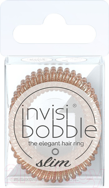 Изображение товара Набор резинок для волос Invisibobble Slim Of Bronze And Beads
