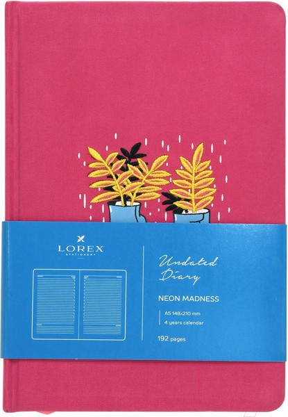 Изображение товара Ежедневник Lorex Neon Madness / LXDRA5-NM (96л, фуксия)