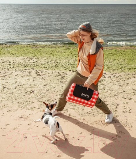 Изображение товара Плед для пикника RoadLike PicNic / 335128 (красный)