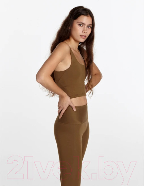 Изображение товара Топ спортивный UrbanFit Yoga / 412158 (L, хаки)