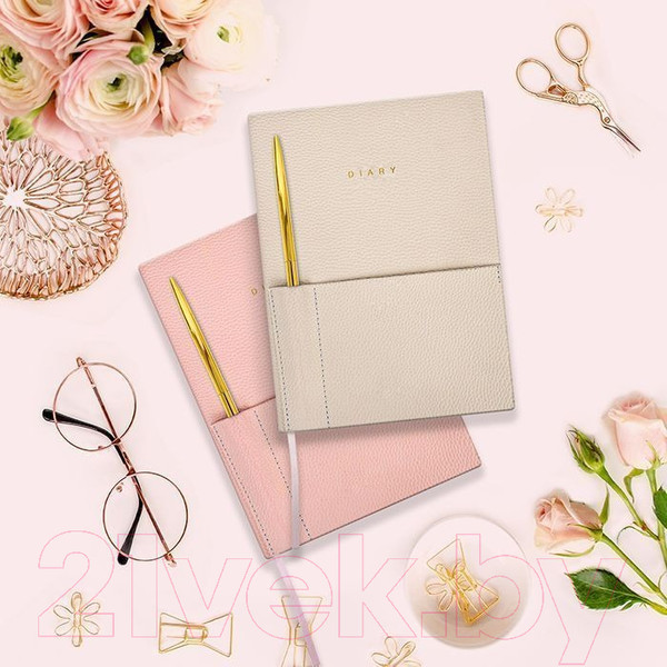 Изображение товара Ежедневник Lorex Elegance Stylish Collection / LXDRA5-WP2 (80л, розовый)