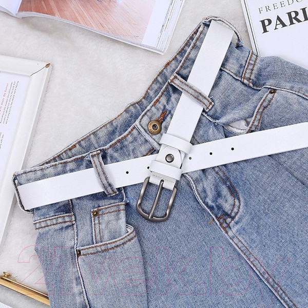 Изображение товара Ремень женский Ezcase Koloss Agnia 2 / K6.11white (белый)