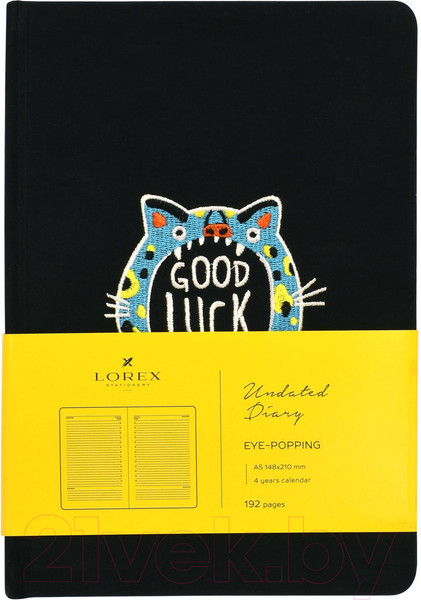 Изображение товара Ежедневник Lorex Eye-Popping / LXDRA5-EP (96л, черный)