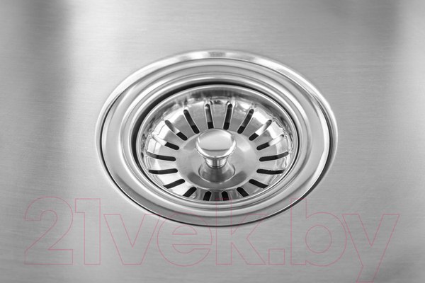 Изображение товара Мойка кухонная Saniteco 6060-L (с сифоном)