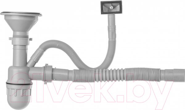 Изображение товара Мойка кухонная Saniteco 6060-L (с сифоном)