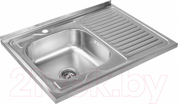 Изображение товара Мойка кухонная Saniteco 8060S-L (с сифоном)