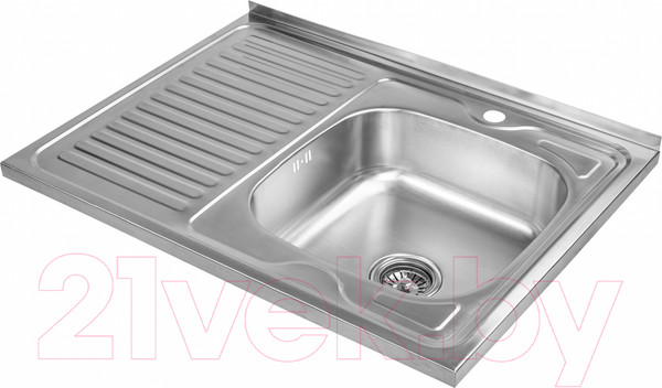Изображение товара Мойка кухонная Saniteco 8060S-R (с сифоном)