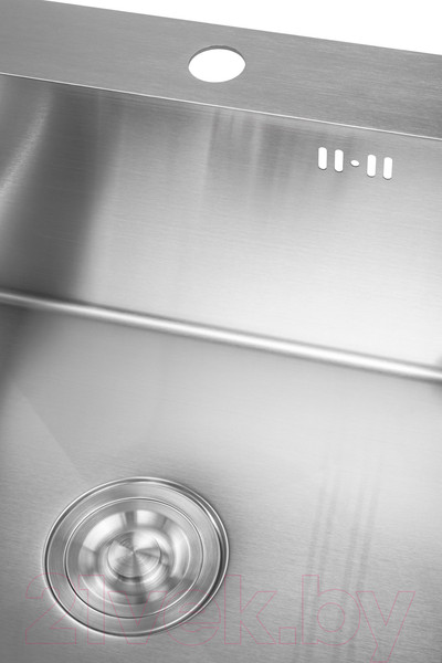 Изображение товара Мойка кухонная Saniteco 4848 (с сифоном, дозатором и коландером)