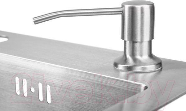 Изображение товара Мойка кухонная Saniteco 5050 (с сифоном, дозатором и коландером)