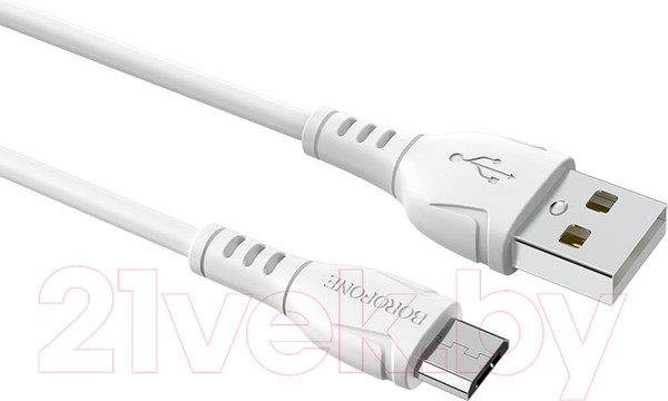 Изображение товара Кабель Borofone BX51 Micro (1м, белый)