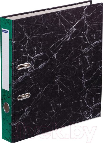 Изображение товара Папка-регистратор OfficeSpace 274409 (черный/зеленый)