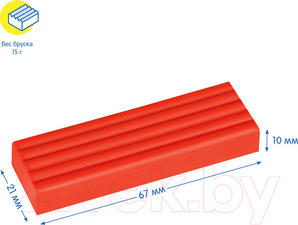 Изображение товара Пластилин Мульти-пульти Енот на Аляске / ДП_10236 (16цв)