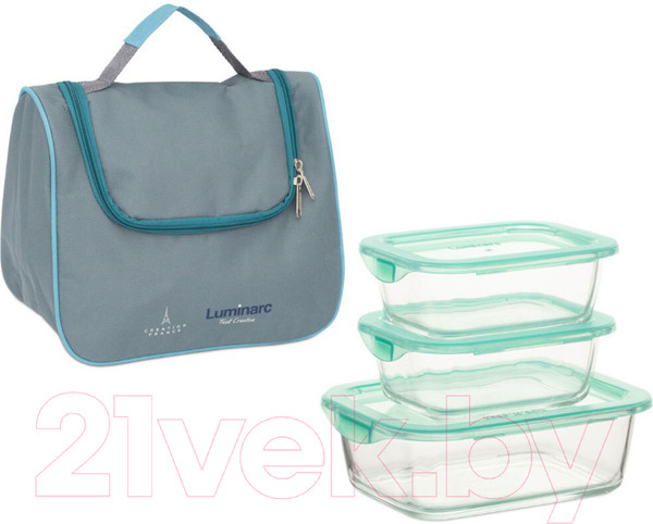 Изображение товара Набор контейнеров Luminarc Keep'N Box Q9831 + термосумка