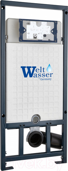 Изображение товара Унитаз подвесной с инсталляцией WeltWasser Marberg 507 + Kehlbach 004 GL-WT + Mar 507 SE