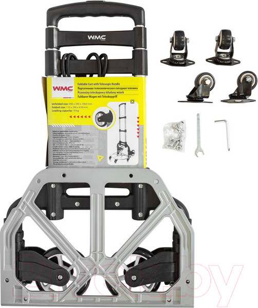 Изображение товара Тележка платформенная WMC Tools WMC-106-3A