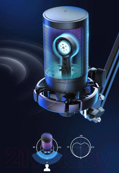 Изображение товара Микрофон Fifine A6T (черный)