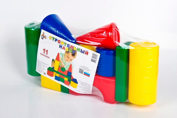 Изображение товара Развивающий игровой набор Десятое королевство Выдувка. Строительный набор / 01691