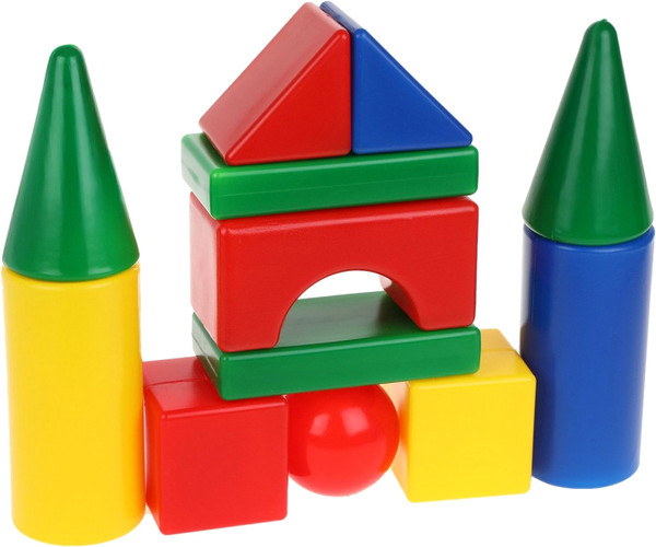 Изображение товара Развивающий игровой набор Десятое королевство Выдувка. Строительный набор / 01691