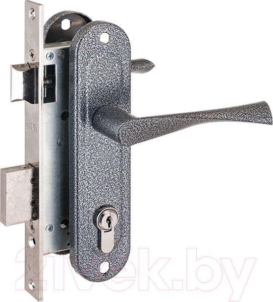 Изображение товара Замок врезной Зенит ЗВ7-70.4 (серебристый)