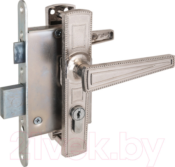 Изображение товара Замок врезной Зенит ЗВ4-3 (гальванический никель)