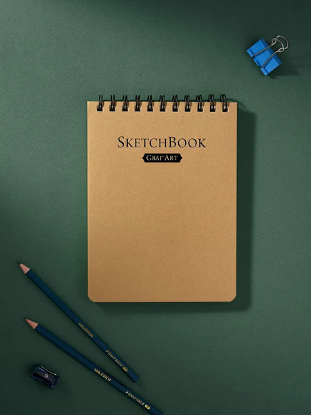 Изображение товара Скетчбук Малевичъ GrafArt / 401232 (40л, бежевый)