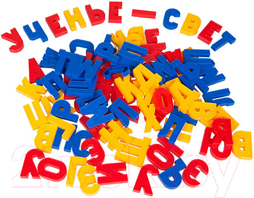 Изображение товара Доска для рисования Десятое королевство Двухсторонняя Магнитно-маркерная с поддоном / 02272