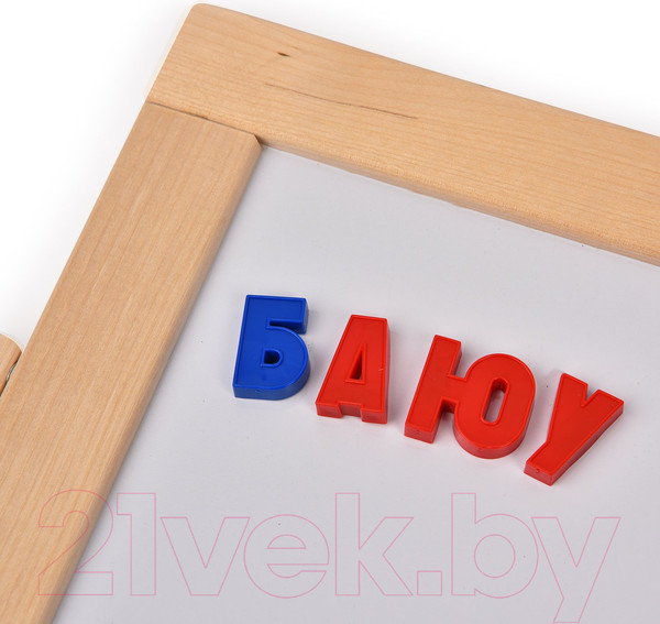 Изображение товара Доска для рисования Десятое королевство Двухсторонняя Магнитно-маркерная с поддоном / 02272